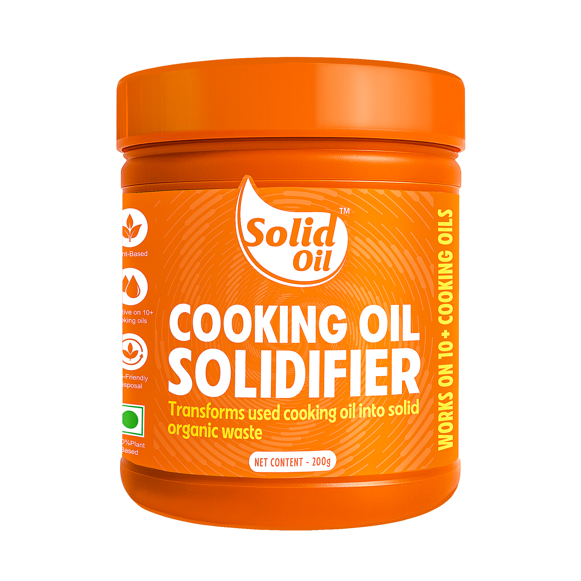 Cooking Oil Solidifier (Pack Of 200g)