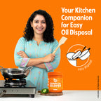 Cooking Oil Solidifier (Pack Of 40g)