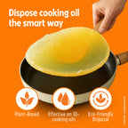 Cooking Oil Solidifier (Pack Of 40g)