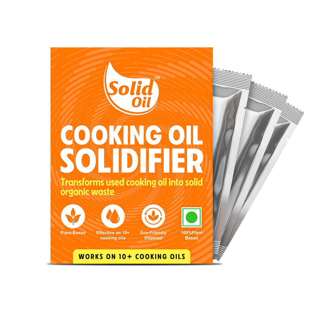 Cooking Oil Solidifier (Pack Of 120g)