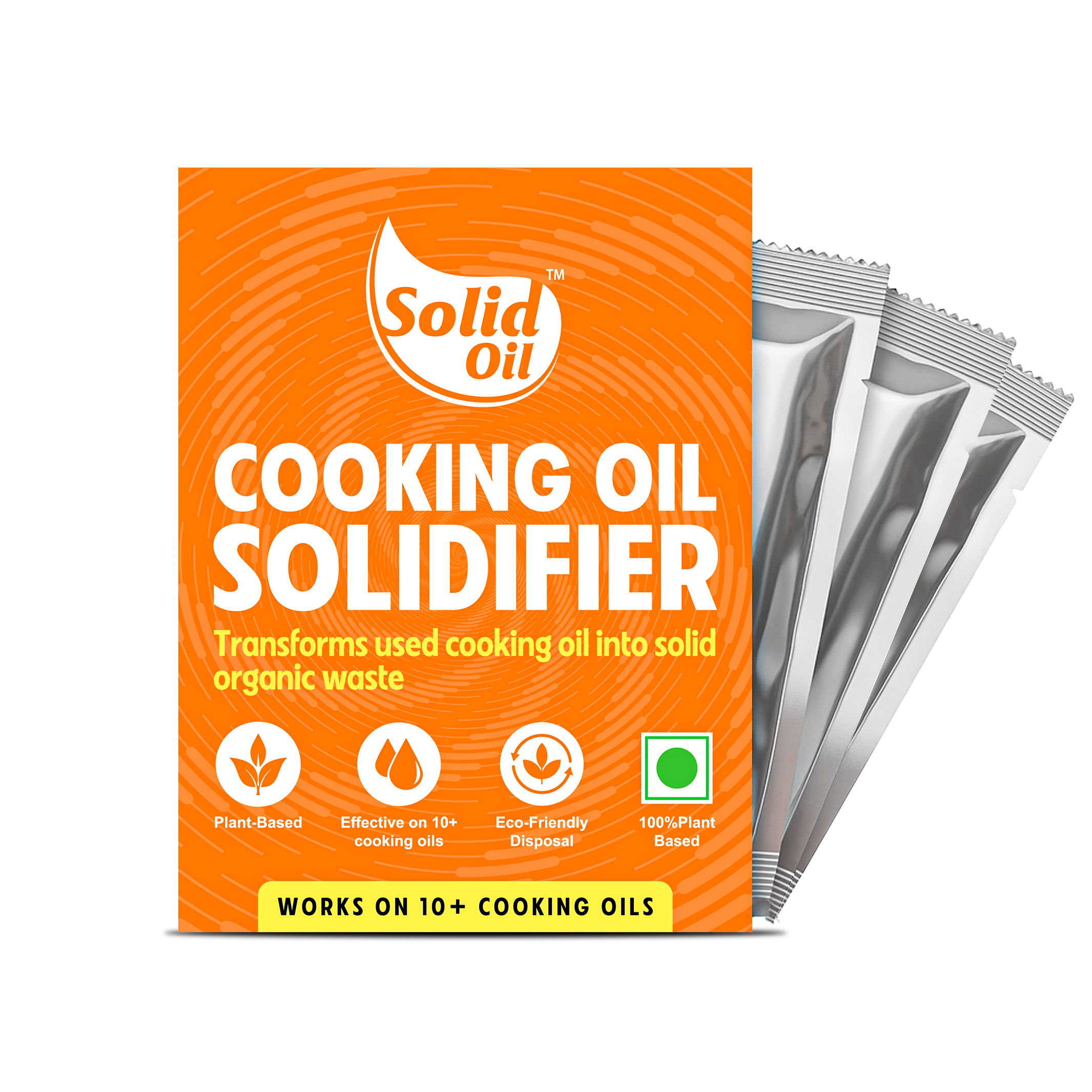Cooking Oil Solidifier (Pack Of 120g)