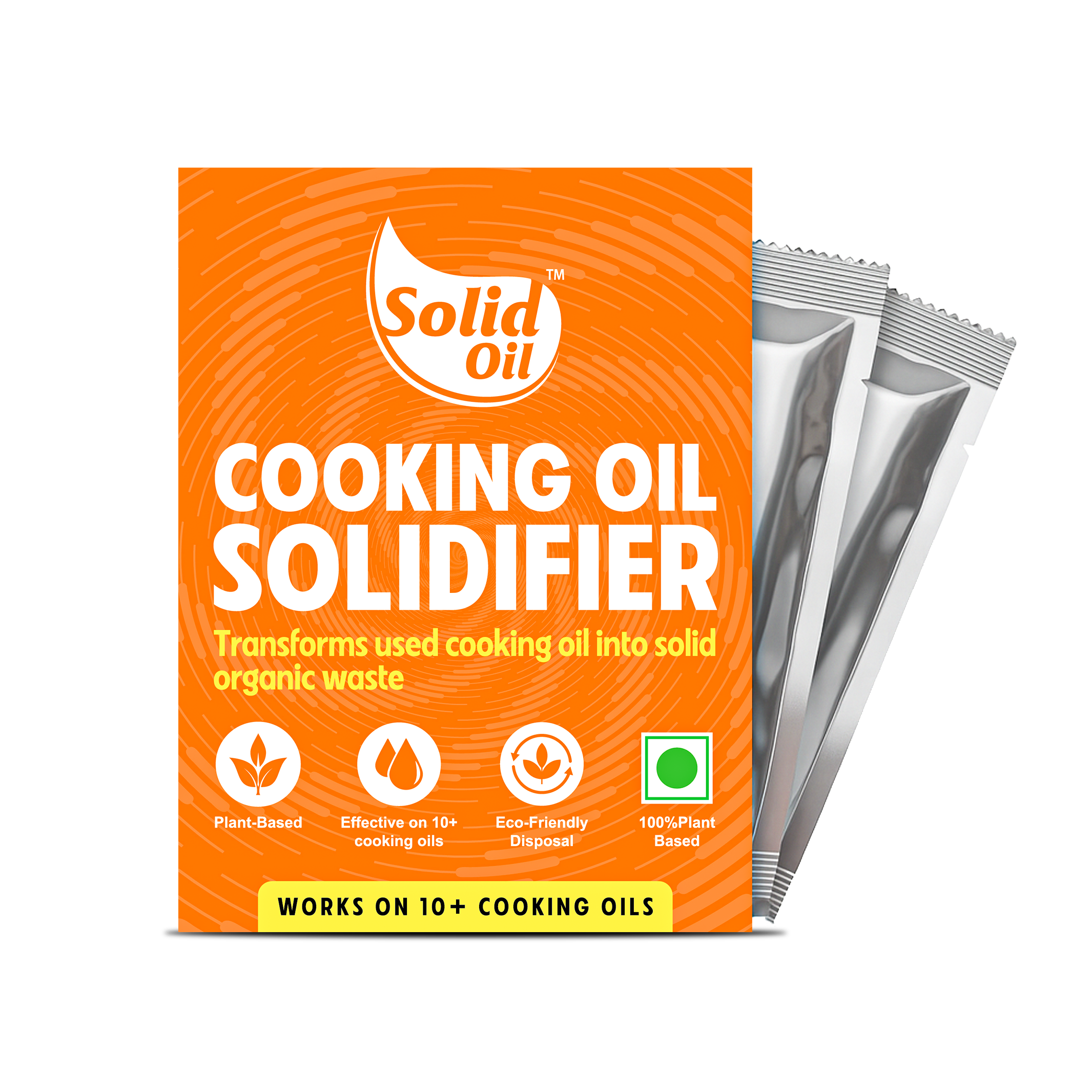 Cooking Oil Solidifier (Pack Of 80g)